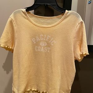 American Eagle cropped short sleeve